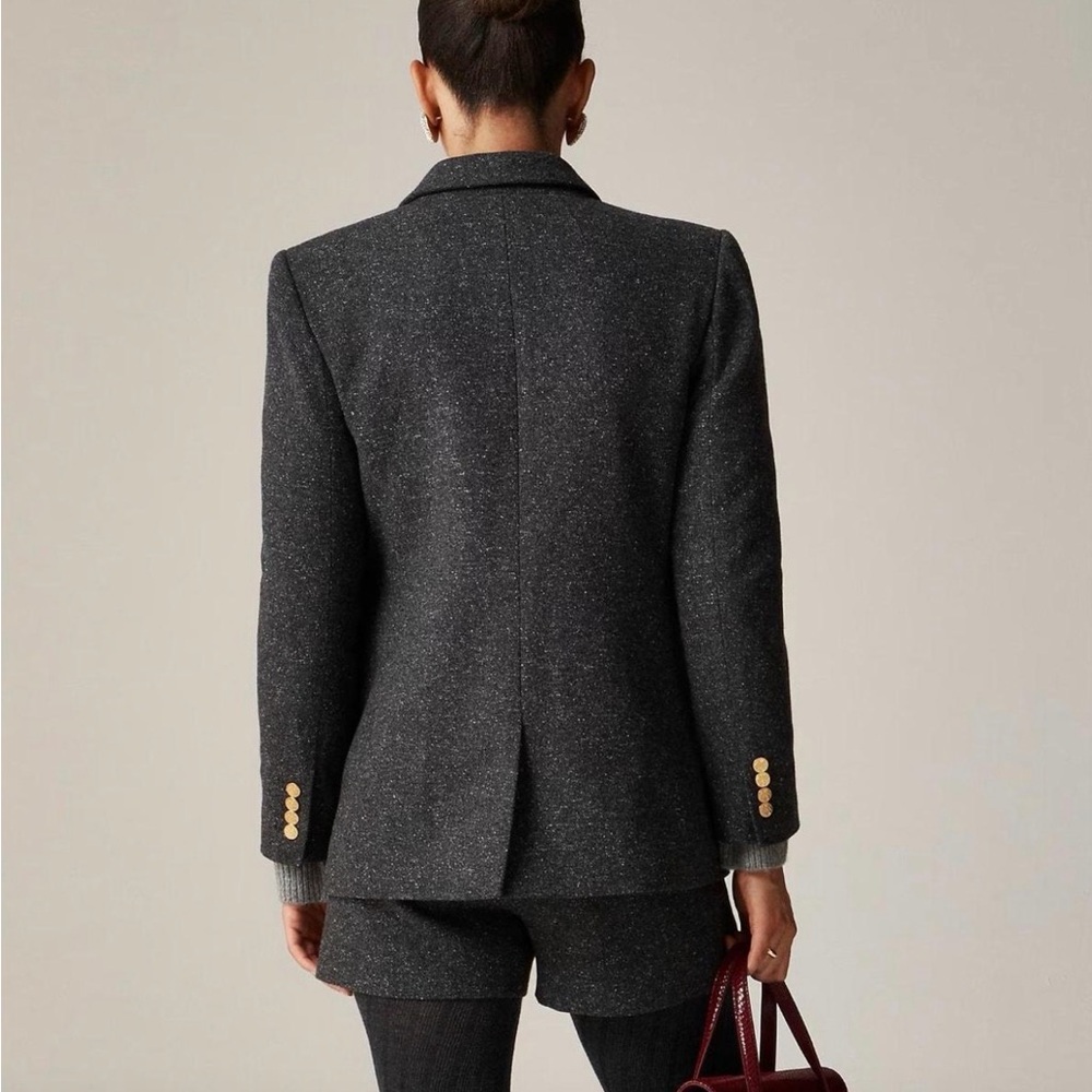 J. CREW Women’s Vivienne Blazer Size 6 Wool Blend Preppy Academia Classic - Picture 2 of 10